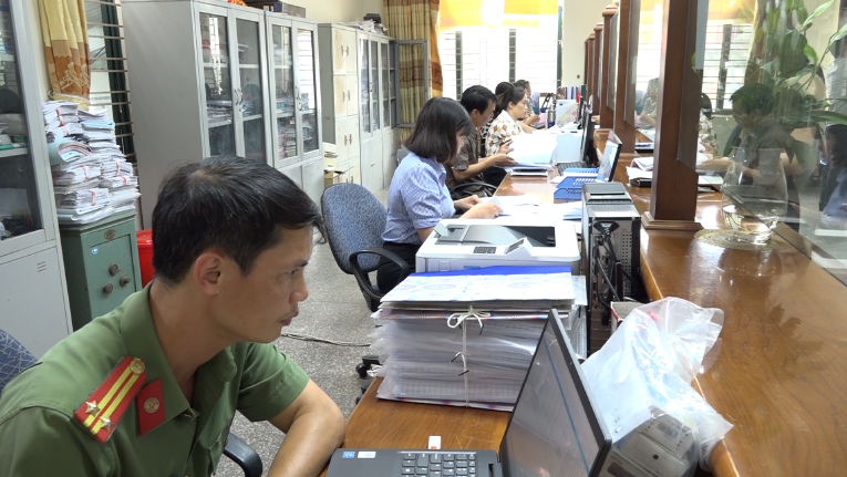 UBND quận kiểm tra công tác cải cách hành chính, phòng chống tham nhũng; bảo vệ bí mật nhà nước; tín ngưỡng, tôn giáo tại phường Tràng Minh