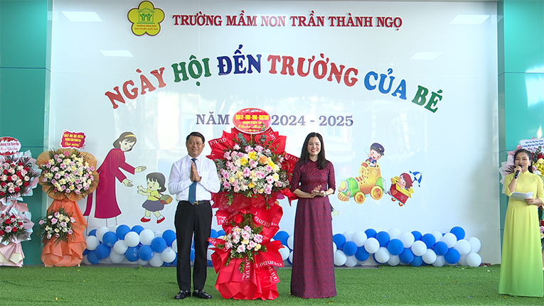 Trường Mầm non Trần Thành Ngọ tổ chức “Ngày hội đến trường của Bé” năm học 2024-2025