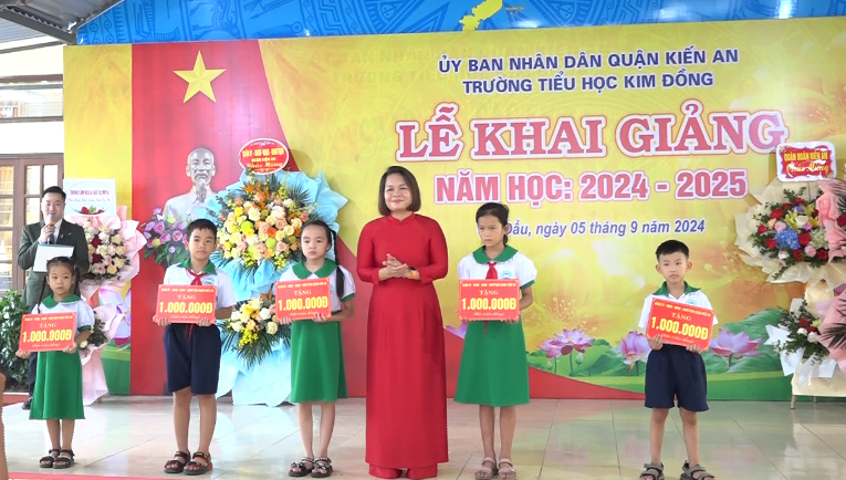 Trường Tiểu học Kim Đồng khai giảng năm học mới 2024 - 2025