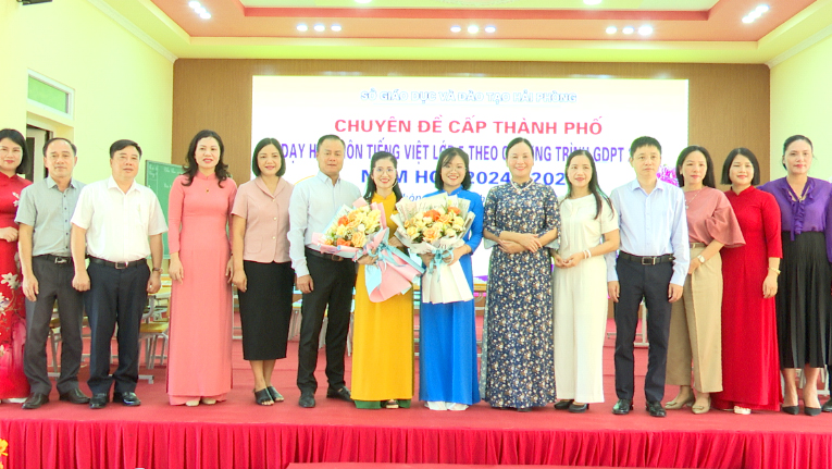 Chuyên đề cấp thành phố “Dạy học môn Tiếng Việt lớp 5 theo chương trình giáo dục phổ thông 2018” năm học 2024-2025