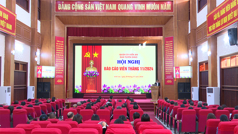 Hội nghị Báo cáo viên tháng 11 năm 2024