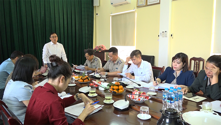 Ban Pháp chế HĐND quận làm việc với Chi cục Thi hành án dân sự về tình hình thi hành pháp luật gắn với việc thực hiện chức năng, nhiệm vụ của đơn vị trong năm 2024, phương hướng, nhiệm vụ năm 2025
